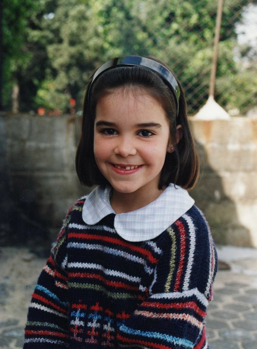 Picture of a 7 year old girl in primary school