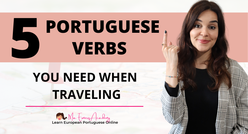 5 EUROPEAN PORTUGUESE TRAVEL VERBS THUMBNAIL BLOG POST